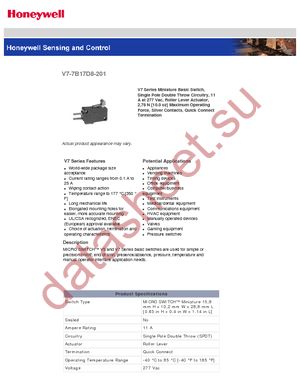 V7-7B17D8-201 datasheet  